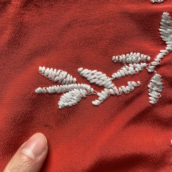 Anthropologie One.September Oversized Flowy Embroidered Top - Picture 9 of 15